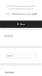 Mobile Screenshot of hormone-synergy.com